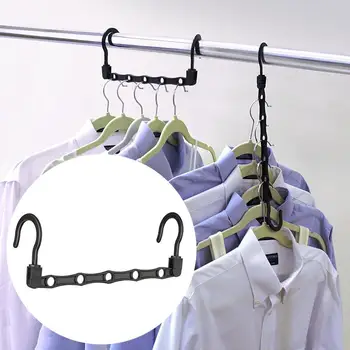 2020 new Cloth Hanger 1pc 5 Hole Wardrobe Hanger Storage Plastic Clothes Black Hanging Hook Organizer Space Saving
2020 new Cloth Hanger 1pc 5 Hole Wardrobe Hanger Storage Plastic Clothes Black Hanging Hook Organizer Space Saving