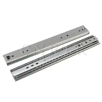 CNBTR 2 Pcs Ball Bearing Slide Rail Cupboard Drawer Runner Slider 14 inch
CNBTR 2 Pcs Ball Bearing Slide Rail Cupboard Drawer Runner Slider 14 inch