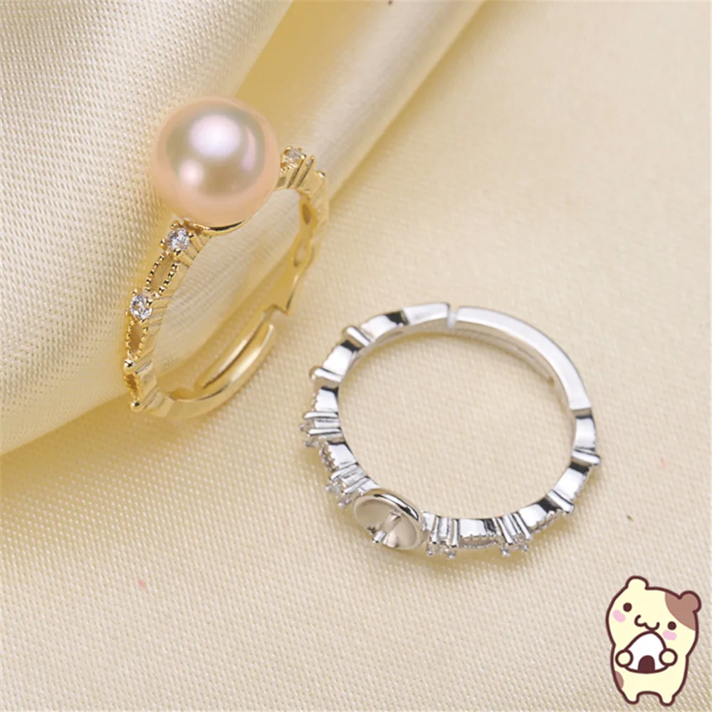 Free Shipping Wholesale Silver Plated Pearl Ring Accessories Types Creative Ring for Women DIY Pearl jewelry Gifts 2019J046
Free Shipping Wholesale Silver Plated Pearl Ring Accessories Types Creative Ring for Women DIY Pearl jewelry Gifts 2019J046