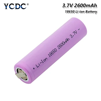 1/2/4 Pcs 18650 2600mAh Li-ion Flat-top Batteries 3.7V Long Lasting Lithium Batteries With 2 Tabs For Torch Power Bank Gamepad
1/2/4 Pcs 18650 2600mAh Li-ion Flat-top Batteries 3.7V Long Lasting Lithium Batteries With 2 Tabs For Torch Power Bank Gamepad