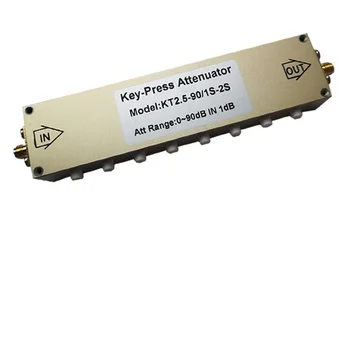 Button adjustable attenuator SMA type N type radio frequency signal with adjustable attenuator
Button adjustable attenuator SMA type N type radio frequency signal with adjustable attenuator