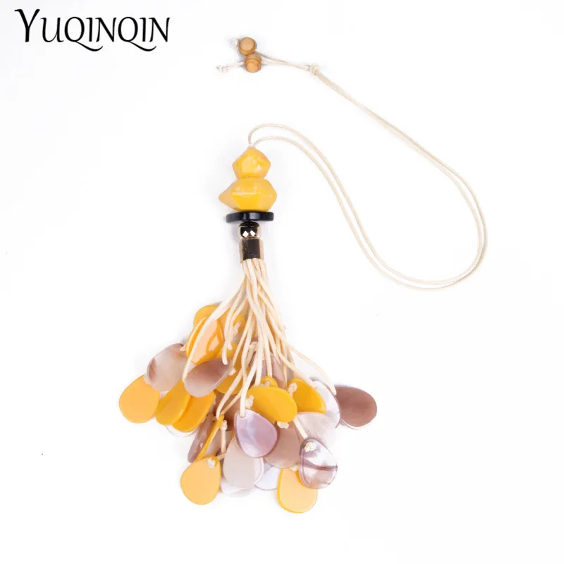 Fashion Long Rope Chains Big Tassel Pendants Necklace for Women Geometric Colorful Acrylic Resin Statement Necklaces Accessories
Fashion Long Rope Chains Big Tassel Pendants Necklace for Women Geometric Colorful Acrylic Resin Statement Necklaces Accessories