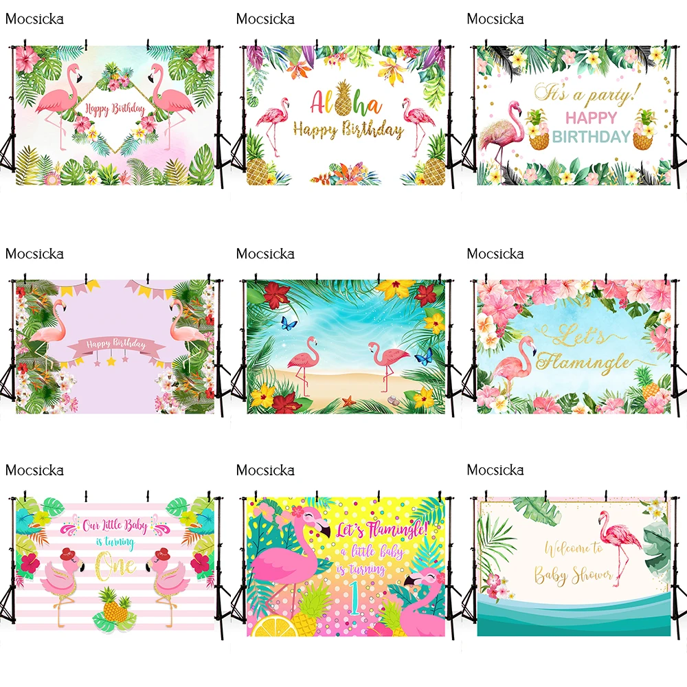 Pink Flamingo Birthday Backdrop Summer Tropical Hawaiian Floral Photography Background Flower Baby Shower Cake Table Banner
Pink Flamingo Birthday Backdrop Summer Tropical Hawaiian Floral Photography Background Flower Baby Shower Cake Table Banner