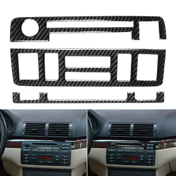 Carbon Fiber Car Stickers for Old 3 Series E46 1998-2006 Central Control Upper Middle Lower Combination Car Interior Stickers
Carbon Fiber Car Stickers for Old 3 Series E46 1998-2006 Central Control Upper Middle Lower Combination Car Interior Stickers