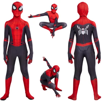 Spider Boy Far From Home Peter Parker Cosplay Costume Zentai Suit Superhero Bodysuit Jumpsuits Halloween Costume For Kids
Spider Boy Far From Home Peter Parker Cosplay Costume Zentai Suit Superhero Bodysuit Jumpsuits Halloween Costume For Kids