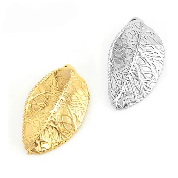 Gold/ Silver Color Leaf Stainless Steel Plant Charms Tiny Dainty Initial DIY Labels Artificial Plants For Jewelry Marking 
Gold/ Silver Color Leaf Stainless Steel Plant Charms Tiny Dainty Initial DIY Labels Artificial Plants For Jewelry Marking