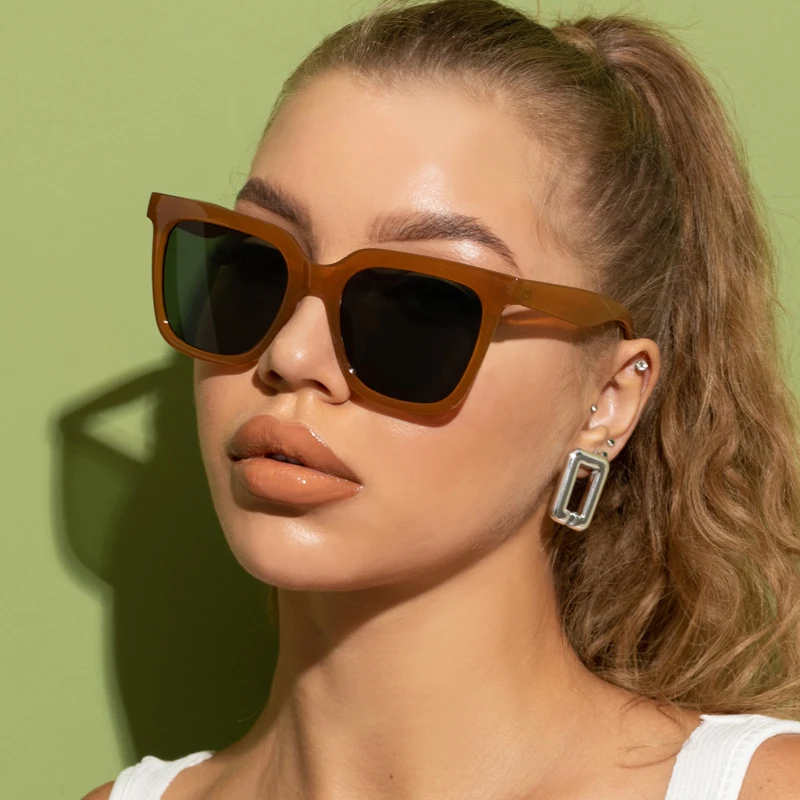 LongKeeper Orange Green Women's Sunglasses Female Square Oversized Sun Glasses UV400 Trendy Beach Vacation Gafas De Sol Femme
LongKeeper Orange Green Women's Sunglasses Female Square Oversized Sun Glasses UV400 Trendy Beach Vacation Gafas De Sol Femme