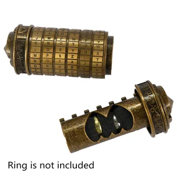 Letter Password Combination Lock Retro Birthday Valentine Gift Box Cylinder Lockbox Da Vinci Code Alphabet Lock Storage Lock Box
Letter Password Combination Lock Retro Birthday Valentine Gift Box Cylinder Lockbox Da Vinci Code Alphabet Lock Storage Lock Box