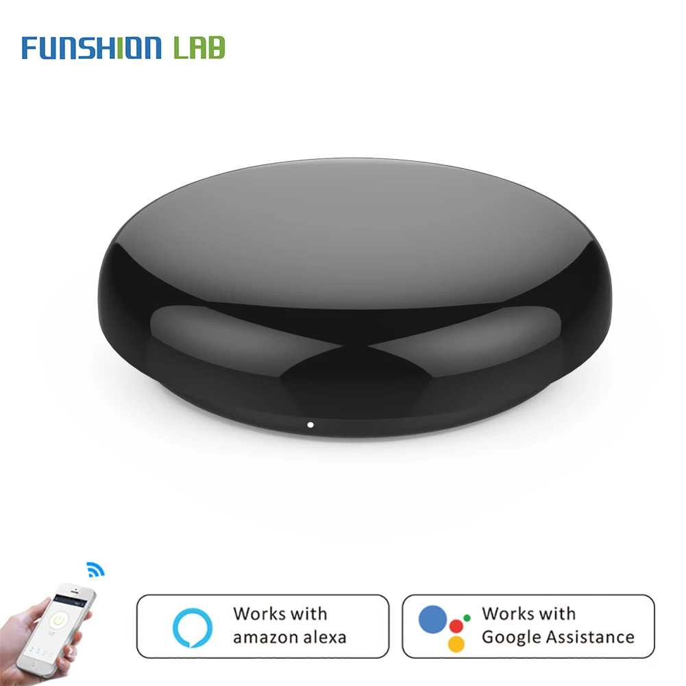 Smart IR Remote Control Infrared Universal Smart Life APP Control One for All Control TV DVD AUD Works with Alexa Google Home
Smart IR Remote Control Infrared Universal Smart Life APP Control One for All Control TV DVD AUD Works with Alexa Google Home