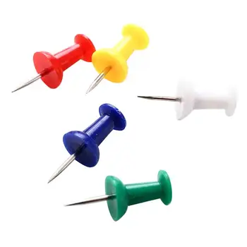 100pcs Practical Cork Nails Multi-colored Pushpins Painting Use Pin Map Tacks for School Office
100pcs Practical Cork Nails Multi-colored Pushpins Painting Use Pin Map Tacks for School Office