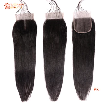 4x4 Lace Closure Straight Hair Professional Ratio 100% Human Hair Closure Remy Brazilian Hair Weaving Natural Color Free/Middle
4x4 Lace Closure Straight Hair Professional Ratio 100% Human Hair Closure Remy Brazilian Hair Weaving Natural Color Free/Middle
