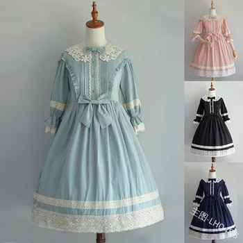 Elegant princess sweet lolita dress vintage lace bowknot printing temperament slim victorian dresses kawaii girl gothic lolita
Elegant princess sweet lolita dress vintage lace bowknot printing temperament slim victorian dresses kawaii girl gothic lolita