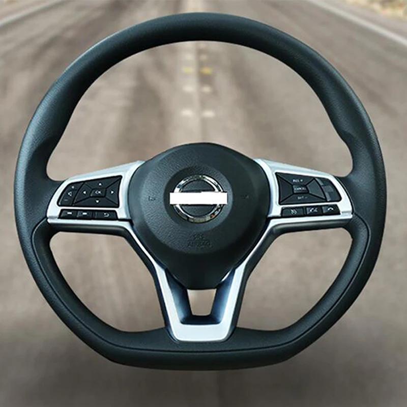 ABS Chrome For Nissan Leaf 2017 2018 Car Styling Auto Accessories Car Steering Wheel Button Frame Cover Trim Sticker
ABS Chrome For Nissan Leaf 2017 2018 Car Styling Auto Accessories Car Steering Wheel Button Frame Cover Trim Sticker