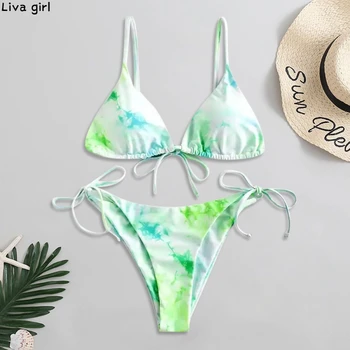 Liva girl Ruffle Women Print Swimwear Women Push Up Bikini Sexy Beachwear Swimsuit Female Bikinis Brazilian Biquini Bathing Suit
Liva girl Ruffle Women Print Swimwear Women Push Up Bikini Sexy Beachwear Swimsuit Female Bikinis Brazilian Biquini Bathing Suit
