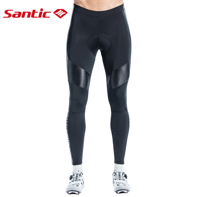 

Santic Men Cycling Long Pants Padded Spring Autumn 4D Cushion Padding MTB Road Bike OutdoorSport Professional Competition Pants