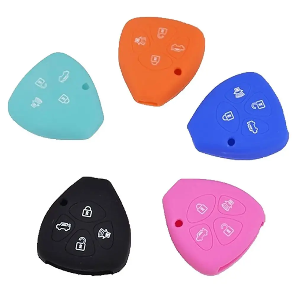 4 Buttons Silicone Remote Car Key Fob Protection Cover Case for Toyota Crown Car Interior Accessories Boutique 2019 Wholesale
4 Buttons Silicone Remote Car Key Fob Protection Cover Case for Toyota Crown Car Interior Accessories Boutique 2019 Wholesale