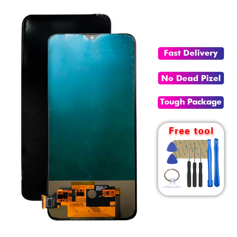 Для OnePlus 7 GM1900 GM1901 GM1903 ЖК дисплей|Экраны для мобильных телефонов| |
