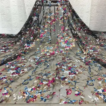 New Design African French Lace Fabric 2019 High Quality Lace Material With Sequins Nigerian Lace Fabrics For Dress NI2549-6
New Design African French Lace Fabric 2019 High Quality Lace Material With Sequins Nigerian Lace Fabrics For Dress NI2549-6