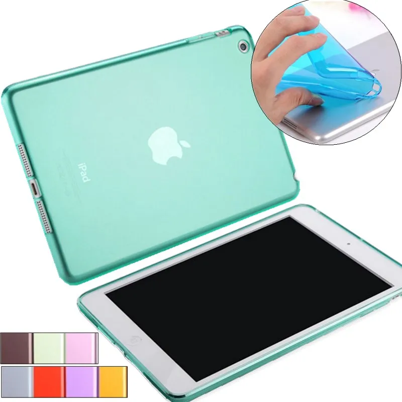 Shockproof Silicone Case for IPad Mini Air Pro 1 2 3 4 5 6 7 8 7.9 9.7 10.2 10.5 11 Flexible Bumper Clear Transparent Back Cover
Shockproof Silicone Case for IPad Mini Air Pro 1 2 3 4 5 6 7 8 7.9 9.7 10.2 10.5 11 Flexible Bumper Clear Transparent Back Cover