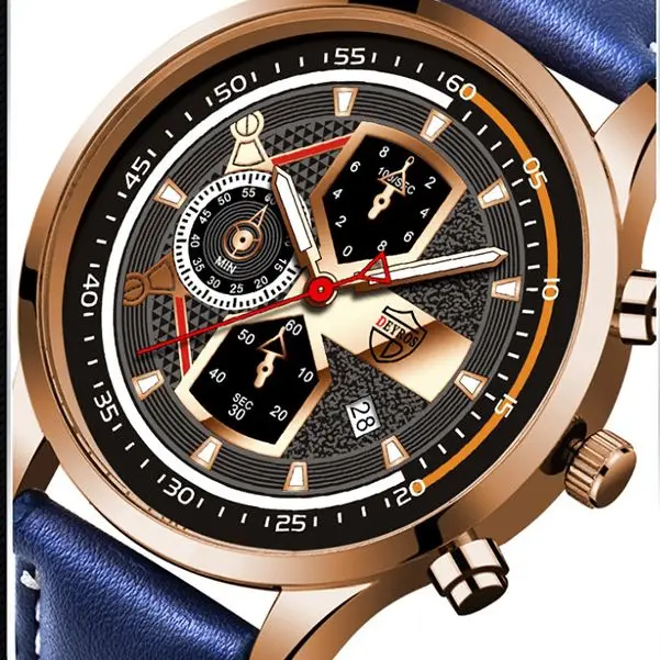 Men Luxury Decorative Three-Eye Sports Quartz Watches Montre Homme Fashion DEYROS Men's Leather Luminous Calendar Wrist Watch
Men Luxury Decorative Three-Eye Sports Quartz Watches Montre Homme Fashion DEYROS Men's Leather Luminous Calendar Wrist Watch