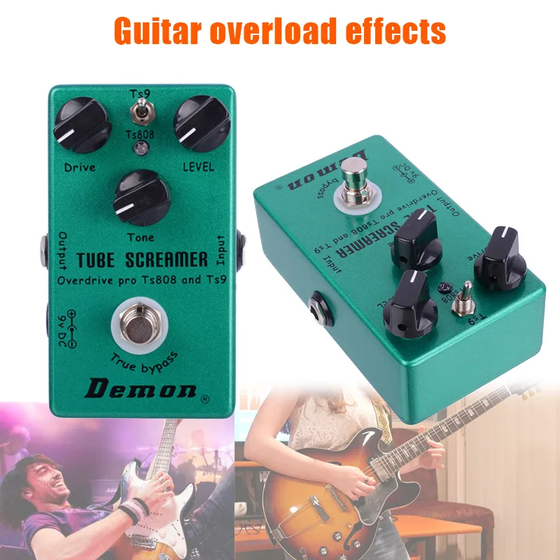 Vintage Tube Screamer Guitar Effect Pedal Handmade Effects Portable Accessories ALS88
Vintage Tube Screamer Guitar Effect Pedal Handmade Effects Portable Accessories ALS88