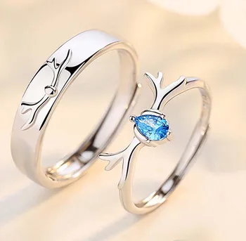 Fashion Creative Elk Ring Jewelry Cute Style Deer Rings Best Gift for Christmas
Fashion Creative Elk Ring Jewelry Cute Style Deer Rings Best Gift for Christmas