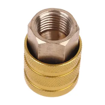 New Hardware 1/4\" NPT Coupler Female Copper thickened inflatable Joint Quick Connect
New Hardware 1/4\" NPT Coupler Female Copper thickened inflatable Joint Quick Connect