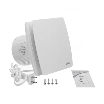 12W 4/6 Inch Ventilation Fan Low Noise 220V Ventilation Wall Silent Exhaust Fan for Home Bathroom Kitchen Bedroom Toilet
12W 4/6 Inch Ventilation Fan Low Noise 220V Ventilation Wall Silent Exhaust Fan for Home Bathroom Kitchen Bedroom Toilet