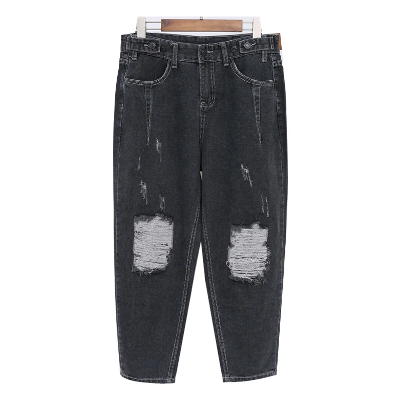 Plus Size 5XL Boyfriend Jeans For Women 2020 New Spring Summer High Waist Denim Trousers Loose Female Ripped Hole Harem Pants
Plus Size 5XL Boyfriend Jeans For Women 2020 New Spring Summer High Waist Denim Trousers Loose Female Ripped Hole Harem Pants