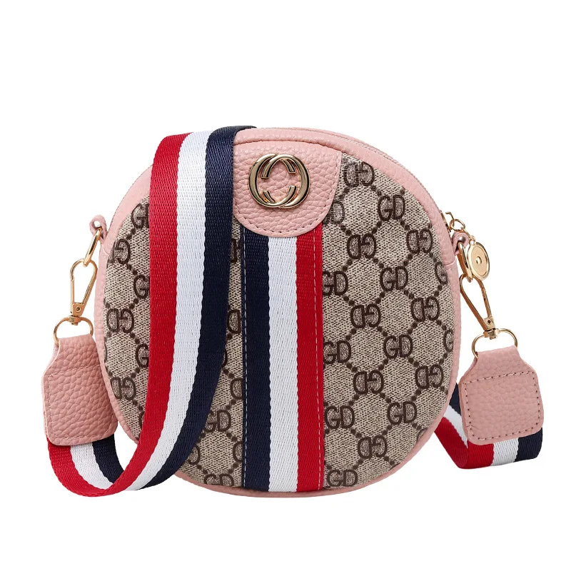 Foreign Trade Bag 2019 New Style Fashion Printed Small round Bag Contrast Color PU Shoulder Bag Shoulder Phone Bag a Generation
Foreign Trade Bag 2019 New Style Fashion Printed Small round Bag Contrast Color PU Shoulder Bag Shoulder Phone Bag a Generation