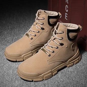 Fashion New Summer Men's Leisure Boots Front Lace-Up Casual Ankle Boots Outdoor Sport Men Shoes Breathable Men Sneakers
Fashion New Summer Men's Leisure Boots Front Lace-Up Casual Ankle Boots Outdoor Sport Men Shoes Breathable Men Sneakers
