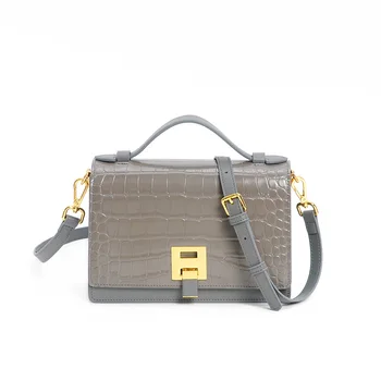 2020 New Fashion Explosion Models Leather Crocodile Pattern Leather Cowhide Locomotive Portable Diagonal Women Handbags
2020 New Fashion Explosion Models Leather Crocodile Pattern Leather Cowhide Locomotive Portable Diagonal Women Handbags