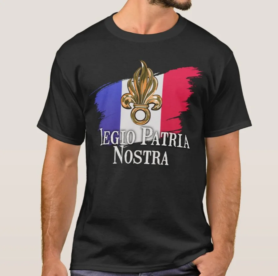 Legio Patria Nostra - French Foreign Legion T-Shirt. Summer Cotton Short Sleeve O-Neck Mens T Shirt New S-3XL
Legio Patria Nostra - French Foreign Legion T-Shirt. Summer Cotton Short Sleeve O-Neck Mens T Shirt New S-3XL