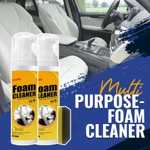 100ML Multi-purpose Foam Cleaner Car Interior Cleaning Agent Spray Kitchen Cleaning Foam Cleaner Home Cleaning Foam Spray 
100ML Multi-purpose Foam Cleaner Car Interior Cleaning Agent Spray Kitchen Cleaning Foam Cleaner Home Cleaning Foam Spray