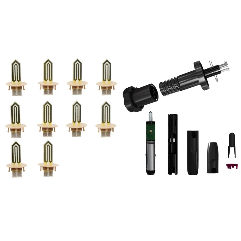 10 Pcs Replacement Ceramic Heater Blade for Iqos 2.4 Plus Heating Stick Blade & 1 Set for Clean Tool Repair Accessory Vape Clean
10 Pcs Replacement Ceramic Heater Blade for Iqos 2.4 Plus Heating Stick Blade & 1 Set for Clean Tool Repair Accessory Vape Clean
