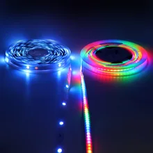 Addessable RGBIC COB Smart RGB LED Strip Lights 160LED/m (Same SK6812 WS2812) DC 5V Flexible Dream Color Ribbon Diode Tape 10mm
Addessable RGBIC COB Smart RGB LED Strip Lights 160LED/m (Same SK6812 WS2812) DC 5V Flexible Dream Color Ribbon Diode Tape 10mm