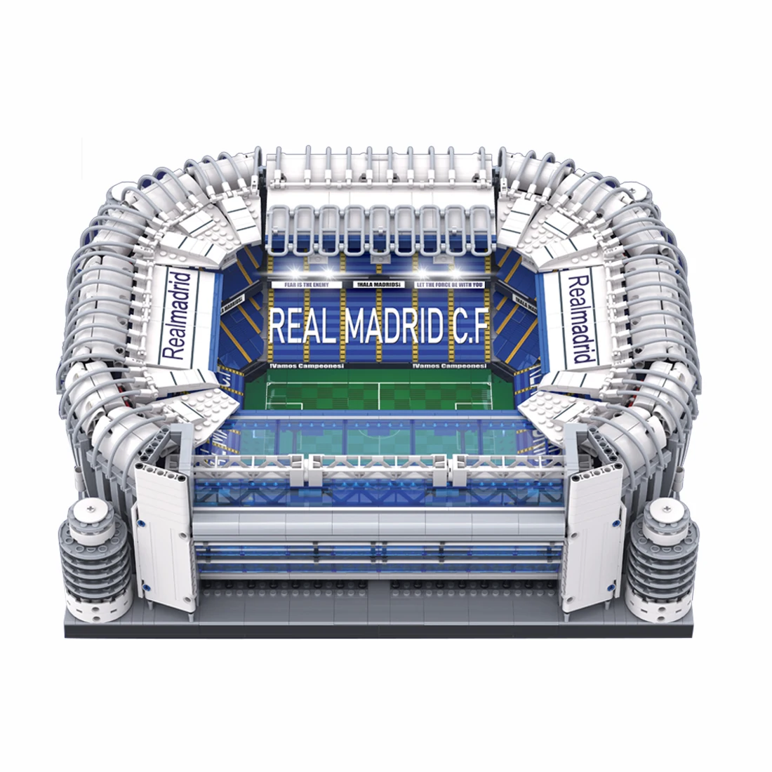 MODIKER 4750Pcs Large Spanish Sports Stadium Small Particles Model DIY Building Kit with Light
MODIKER 4750Pcs Large Spanish Sports Stadium Small Particles Model DIY Building Kit with Light