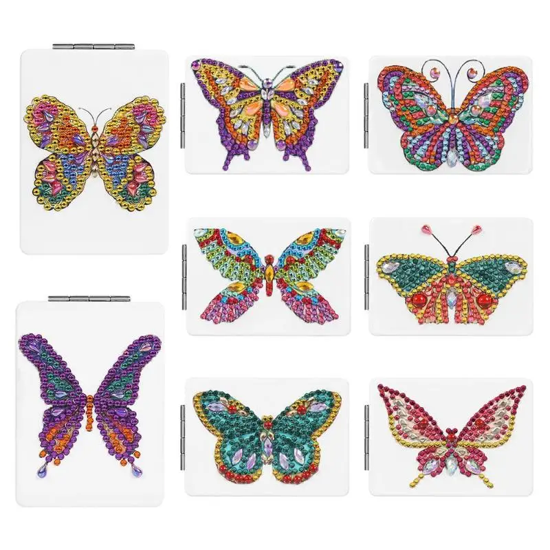 DIY Special Shaped Diamond Painting Makeup Mirror Mini Cosmetic Make Up Mirror Portable Makeup Folding Mirror
DIY Special Shaped Diamond Painting Makeup Mirror Mini Cosmetic Make Up Mirror Portable Makeup Folding Mirror
