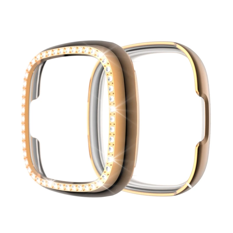 Protective Tpu Case for fitbit- Versa 3/Sense Watch Screen Protector Anti Shock 62KA
Protective Tpu Case for fitbit- Versa 3/Sense Watch Screen Protector Anti Shock 62KA