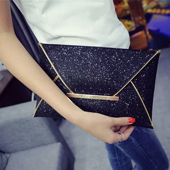 2019 New Hand Envelope Cosmetic Cases Fashion Women Sequins Evening Bag Personality Clutch Purse Top Quality Leather Handbags
2019 New Hand Envelope Cosmetic Cases Fashion Women Sequins Evening Bag Personality Clutch Purse Top Quality Leather Handbags