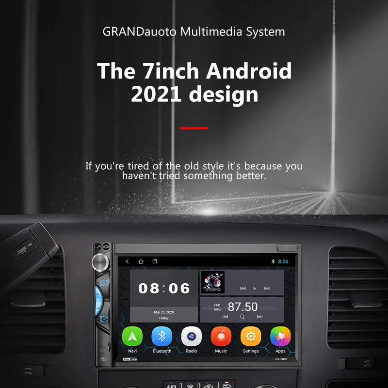 Автомагнитола 2din 7 дюймов 2 г Wi-Fi GPS Bluetooth FM | Автомобили и мотоциклы