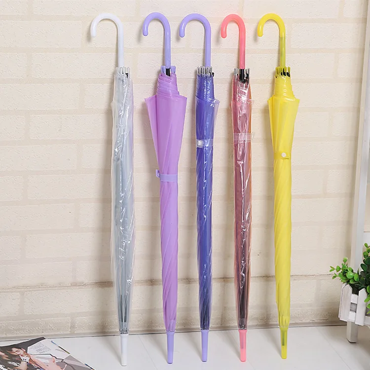 Multi-color Transparent Straight Pole Umbrella Advertising Umbrella Straight Pole Automatic All-Weather Umbrella Long Umbrella G
Multi-color Transparent Straight Pole Umbrella Advertising Umbrella Straight Pole Automatic All-Weather Umbrella Long Umbrella G