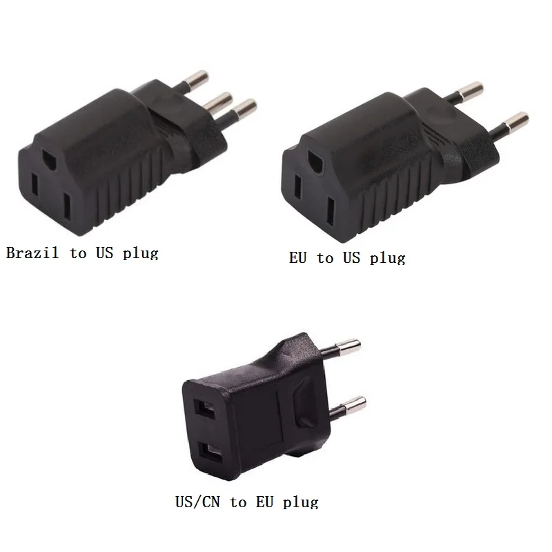 Europe EU TO 5-15R US plug Wall AC Power Adapter Outlet Converter 2 Round Socket Input Pin Power Socket EU to US Electrical Plug
Europe EU TO 5-15R US plug Wall AC Power Adapter Outlet Converter 2 Round Socket Input Pin Power Socket EU to US Electrical Plug
