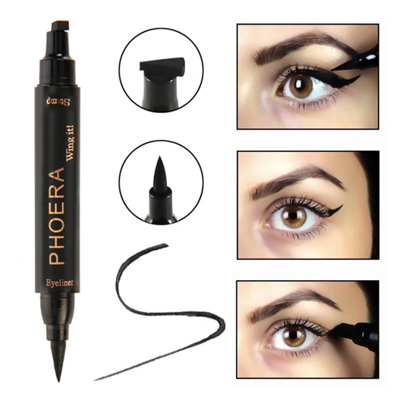 PHOERA Makeup Liquid Eye Liner Glitter Eyeliner Stamp Women Cosmetics Waterproof Long Lasting Makeup Professional Pencil TSLM1
PHOERA Makeup Liquid Eye Liner Glitter Eyeliner Stamp Women Cosmetics Waterproof Long Lasting Makeup Professional Pencil TSLM1