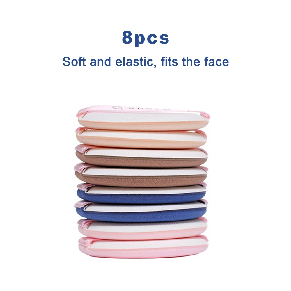 8pcs/box Air Cushion Makeup Powder Puff Dry and Wet Dual-Use Multi-Color Soft and Elastic Round Sponges Beauty Make Up Tools
8pcs/box Air Cushion Makeup Powder Puff Dry and Wet Dual-Use Multi-Color Soft and Elastic Round Sponges Beauty Make Up Tools