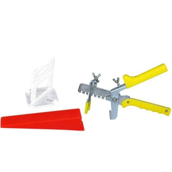 401 Tile Leveling System 1.5 mm 300 Clips + 100 Wedges + 1 Piece of Pliers Plastic Paving Tool Tile Spacer 
401 Tile Leveling System 1.5 mm 300 Clips + 100 Wedges + 1 Piece of Pliers Plastic Paving Tool Tile Spacer