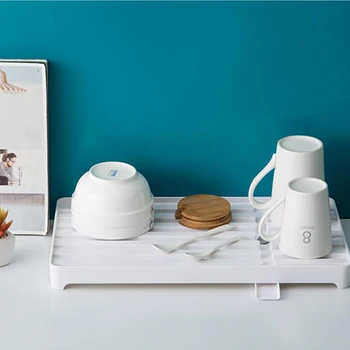 Multifunctional Drain Rack Plastic Shelves Rectangular Storage Rack Kitchen Tableware Tray Fruit Tray Shelf Holder Space Saver
Multifunctional Drain Rack Plastic Shelves Rectangular Storage Rack Kitchen Tableware Tray Fruit Tray Shelf Holder Space Saver