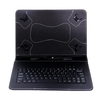 Universal Micro USB Keyboard Leather Stand Case Cover For 10 Inch Android Tablet PC Bluetooth Keyboard Case Cover Folding Stand
Universal Micro USB Keyboard Leather Stand Case Cover For 10 Inch Android Tablet PC Bluetooth Keyboard Case Cover Folding Stand