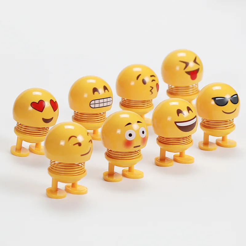 Douyin Celebrity Style Car Sway Accessories Smiley Spring Seed Rotating Expression Doll Creative Facial Expression Package Manuf
Douyin Celebrity Style Car Sway Accessories Smiley Spring Seed Rotating Expression Doll Creative Facial Expression Package Manuf