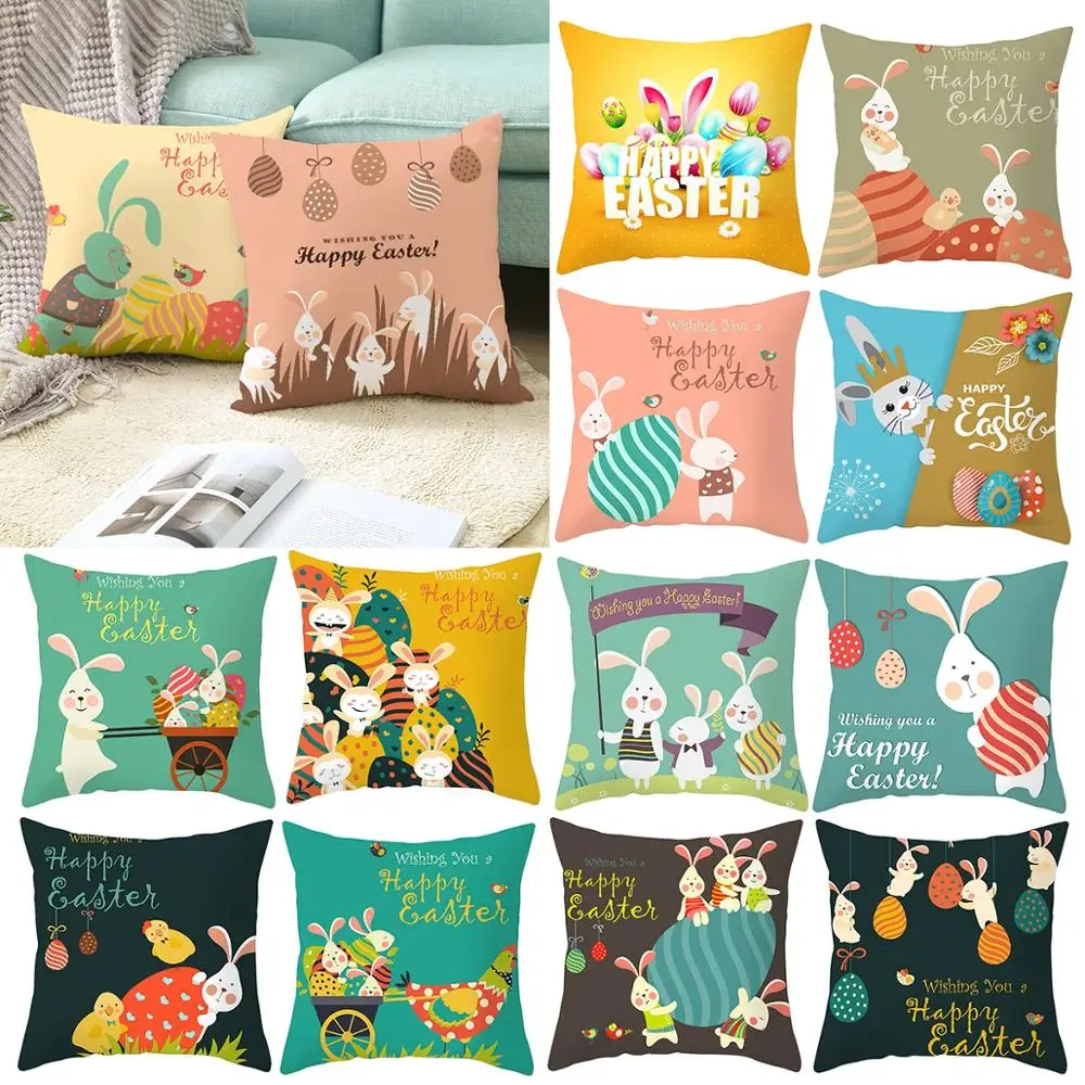 QIFU 45X45cm Easter Pillowcase Happy Easter Party Decor Birthday Party Baby Shower Egg Easter Rabbit Bunny Decoration for Home
QIFU 45X45cm Easter Pillowcase Happy Easter Party Decor Birthday Party Baby Shower Egg Easter Rabbit Bunny Decoration for Home